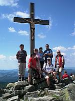 Vrcholové foto na Luzném